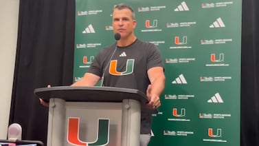 Cristobal’s message to ‘stay the course’ pays off in Miami’s blowout win over Stanford