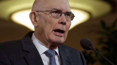 Dallin H. Oaks, former Utah Supreme Court justice, is selected to lead Mormon church