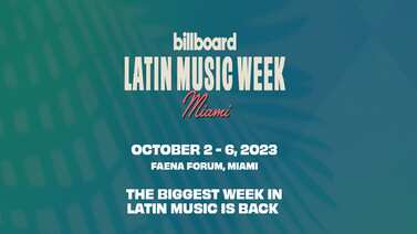 Billboard Latin Music Week publica calendario completo de eventos en Miami Beach