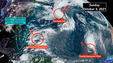 There’s a new system near the Bahamas to keep an eye on