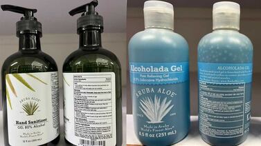 FDA announces aloe hand sanitizer gel recall over methanol risk