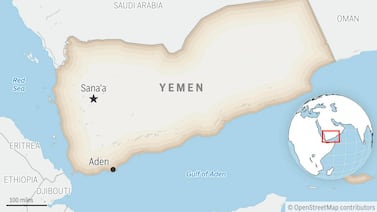British military says ship ablaze after being struck off the coast of Yemen in the Gulf of Aden