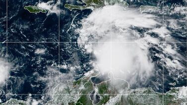 Tropical Storm Melissa lumbers through the Caribbean as islands take cover from rain