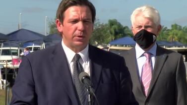 Travel restrictions would be political attack on Florida, Gov. Ron DeSantis says