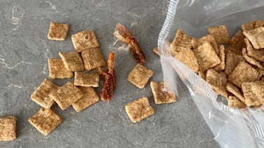Man finds shrimp tails in Cinnamon Toast Crunch cereal, General Mills says ‘no’