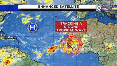 Tracking a tropical disturbance near Africa