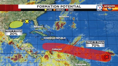 Invest 94L organizing as it races toward the Caribbean, not a concern for now for South Florida