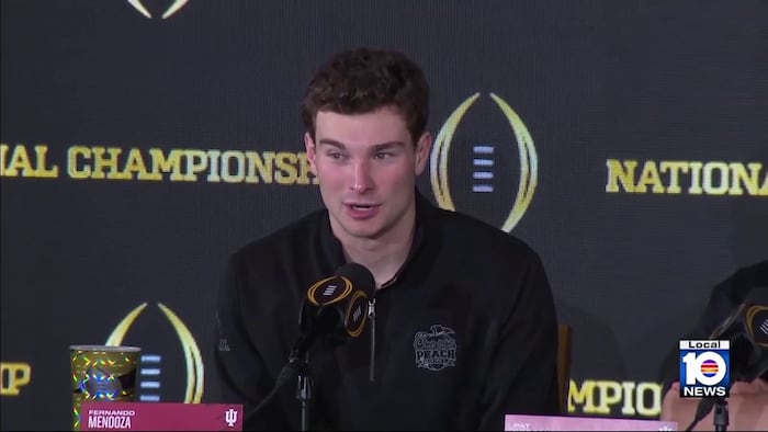 ‘It’s a great honor’: Mendoza reacts after CFP National Championship victory