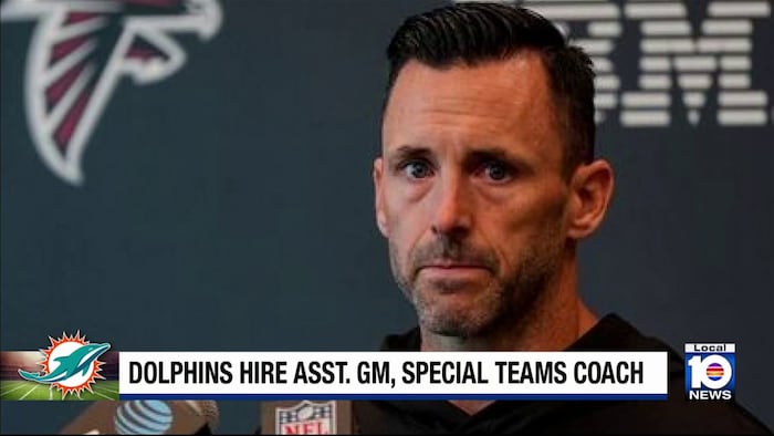 Dolphins hire assistant GM, special teams coach