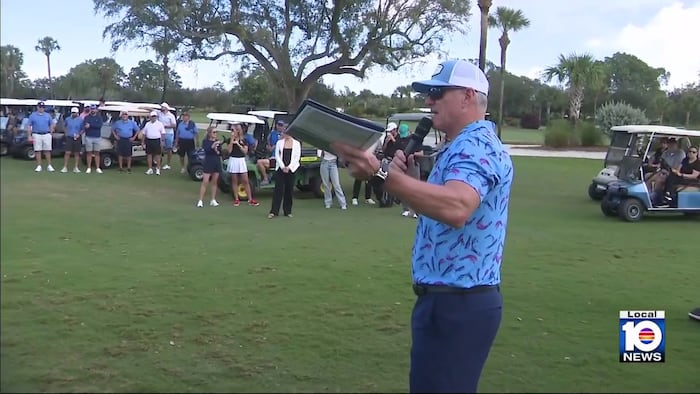 Former Marlins star Jeff Conine hosts annual golf tournament in Fort Lauderdale