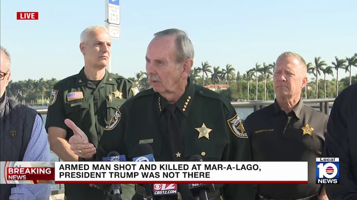 Armed man shot and killed after entering secure perimeter of Mar-a-Lago, Secret Service says