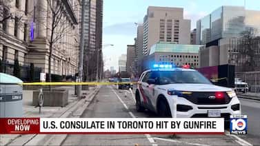 Canadian police investigate gunfire at US consulate in Toronto