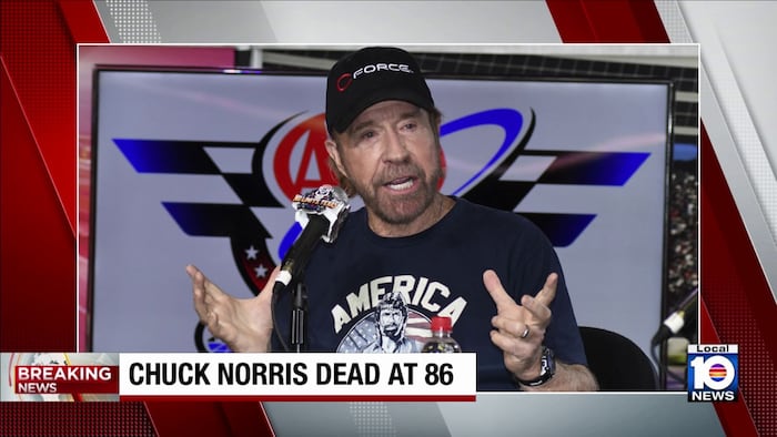 Chuck Norris, martial arts master and actor whose toughness became internet lore, dies at 86