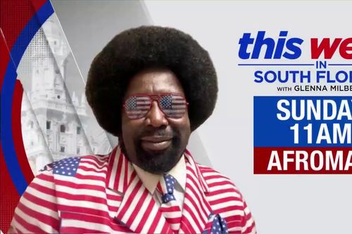 Afroman will be on Local 10's TWISF at 11 a.m. on Sunday