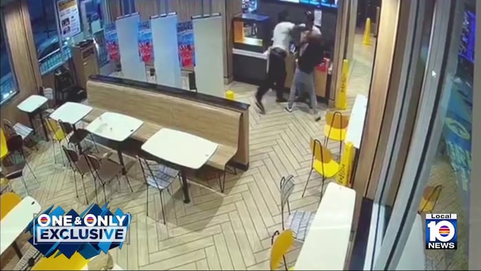 Sucker punch, gun threat over mistaken bump at McDonald’s lands man in super-sized trouble: Cops