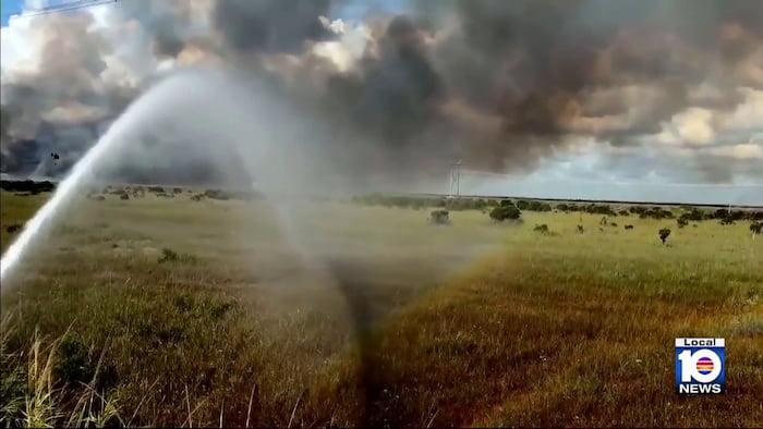 ‘We feel a lot of relief’: West Broward brush fire now mostly contained
