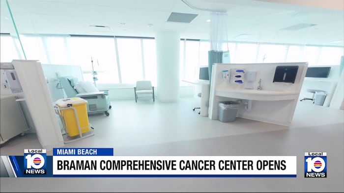 Officials take tour of new cancer center in Miami Beach