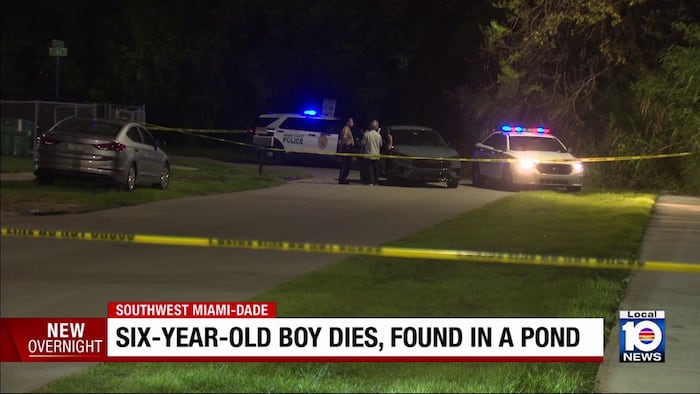MDSO: Boy, 6, dies after being pulled from southwest Miami-Dade pond