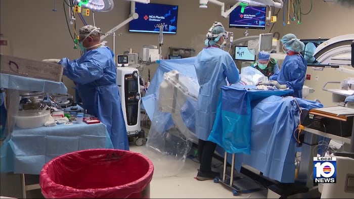 Robotic spinal surgery helps South Florida man walk again after debilitating back pain