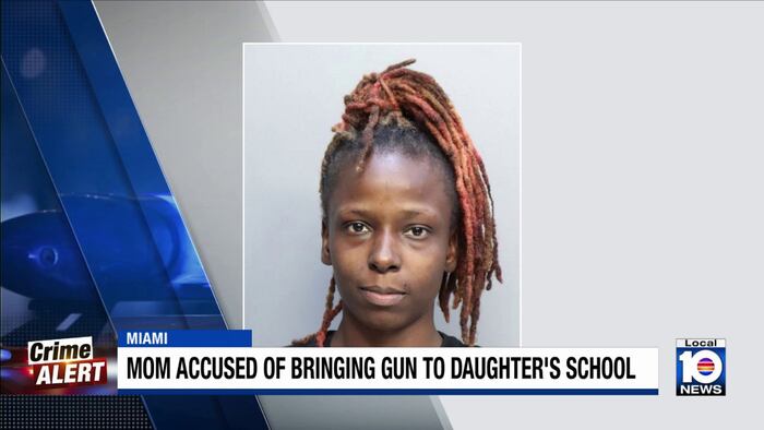 South Florida mother charged after bringing gun onto school property