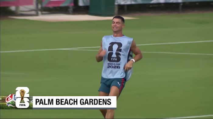 FIFA World Cup 2026: Portuguese superstar Cristiano Ronaldo trains in Palm Beach