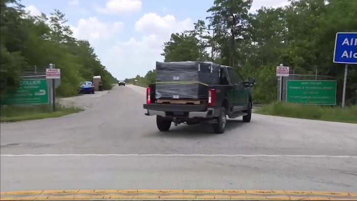 ‘Seems to be business as usual’: Activity continues at ‘Alligator Alcatraz’ after detainees moved