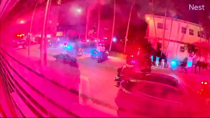 Miami Beach police officer remains hospitalized; video shows crash in South Beach
