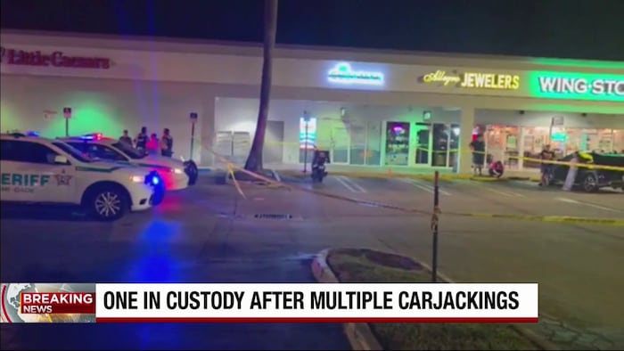 MDSO: Multiple people injured in Miami-Dade armed carjackings; suspect in custody