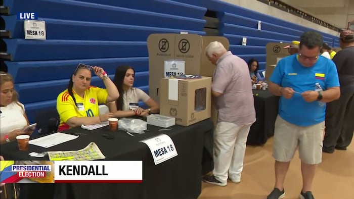 Polls open for Colombia runoff election, including in South Florida