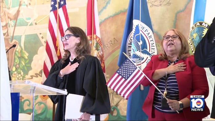 66 people become US citizens at Miami's Freedom Tower during America's 250th anniversary