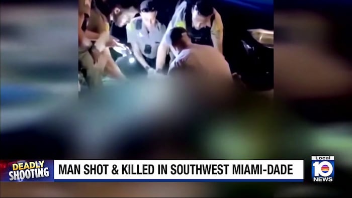 Videos show Miami-Dade deputies after fatal shooting, woman avoid injury