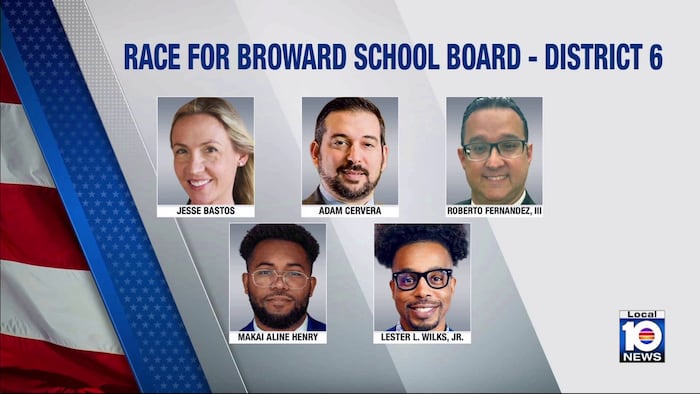 Several candidates vying for Broward County School Board District 6 seat