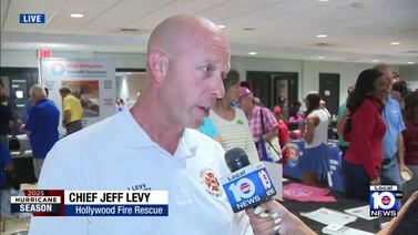 Hollywood fire rescue chief attends hurricane season awareness event
