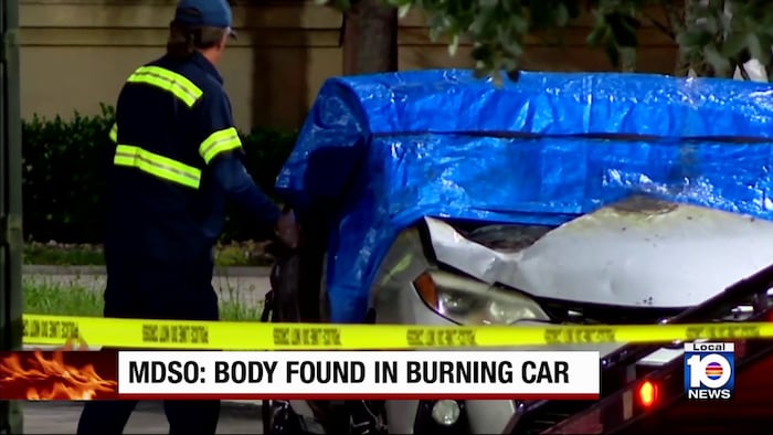 Burned Body Found in Car Fire at South Miami-Dade Walmart
