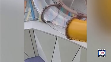 Cruise ship returns to PortMiami after man suffers injuries when waterslide’s acrylic glass breaks