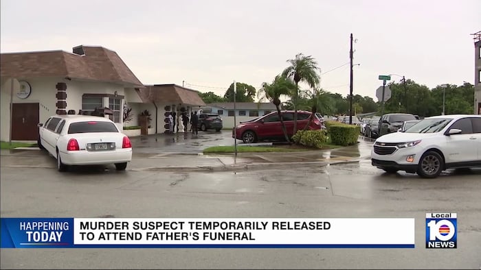 Murder suspect returns to Broward jail after attending father’s funeral ...