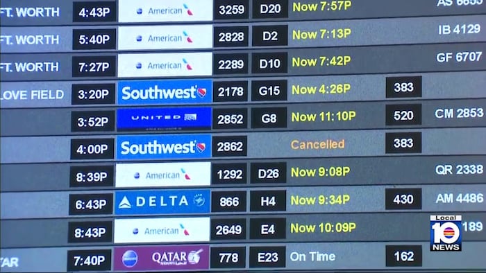 Hundreds of flights delayed, cancelled at MIA 1 day after cargo plane crash