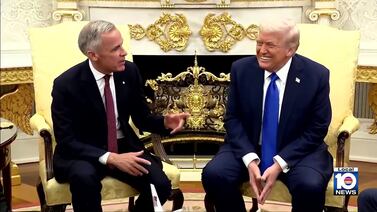 Trump discusses trade with Canada’s Carney as feds’ shutdown continues