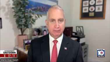 Rep. Mario Díaz-Balart supports negotiations on health insurance subsidies after shutdown ends