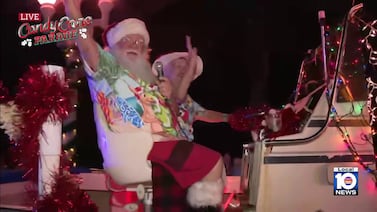 Local 10 Special: Candy Cane Parade rolls down Hollywood Beach